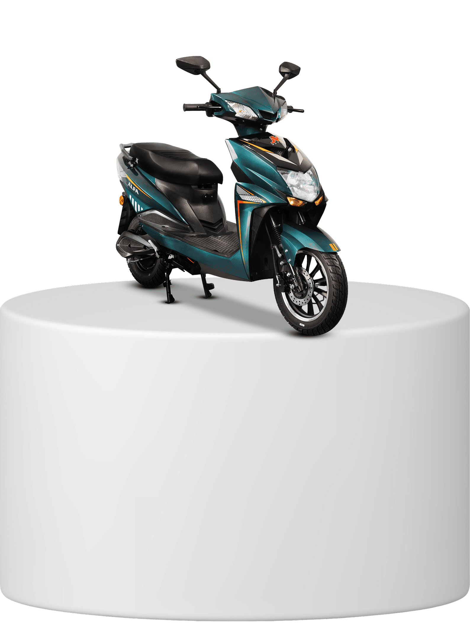 Alfa Blue Scooter