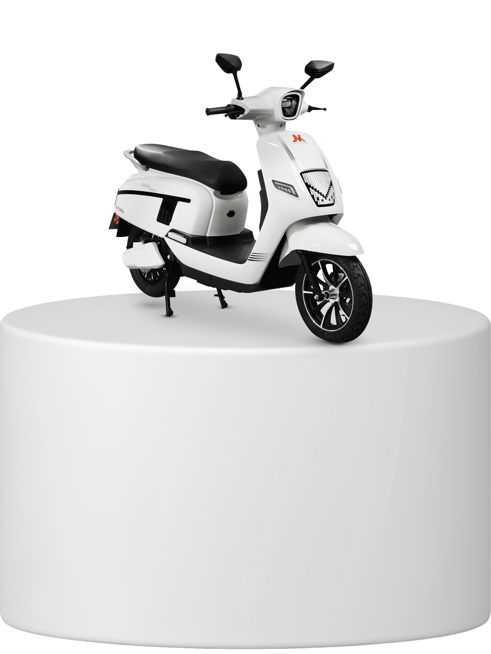 Delta Pro White Scooter